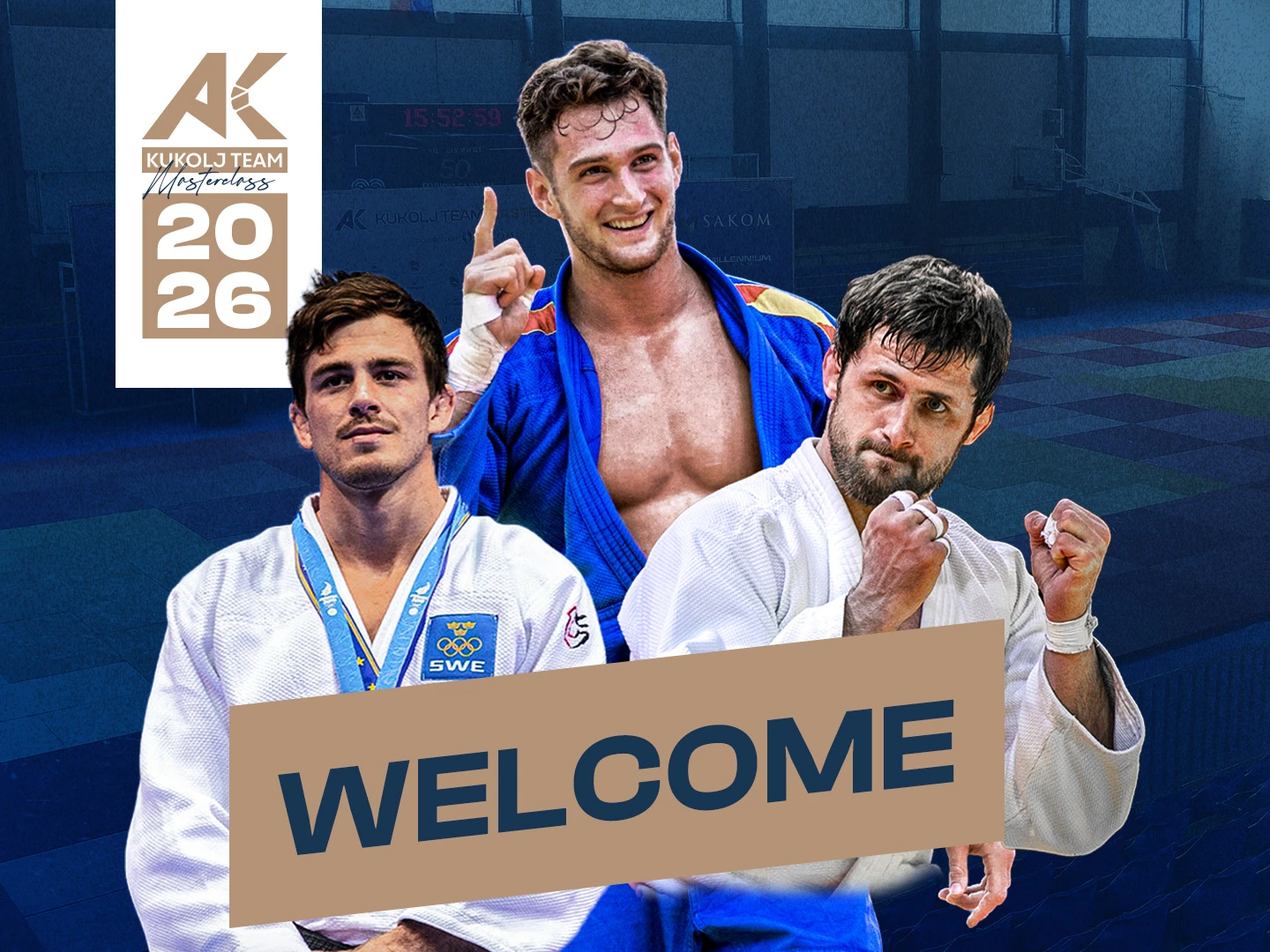 Objava „Welcome” za 2026. sa tri trenera tog izdanja